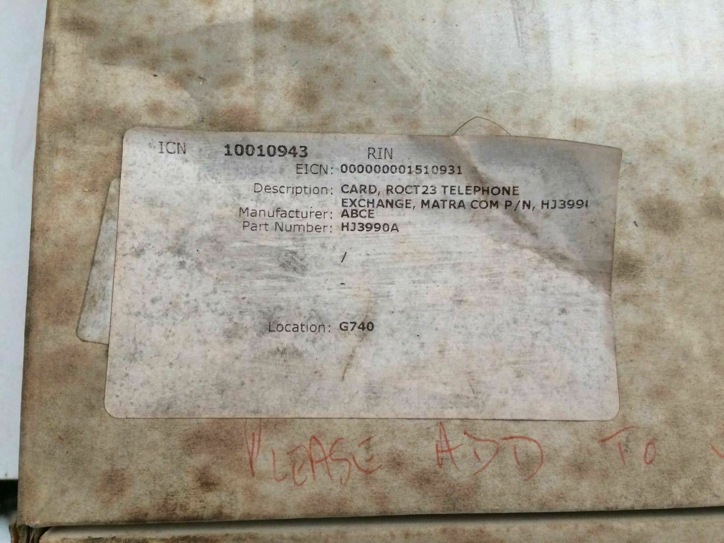 Matra Nortel ROCT3 HJ3990A