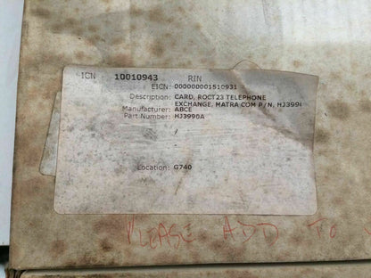 Matra Nortel ROCT3 HJ3990A