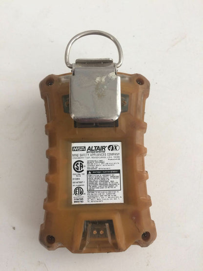 MSA ALTAIR 4X Multigas Detector [LEL, O2, Co, H2S]