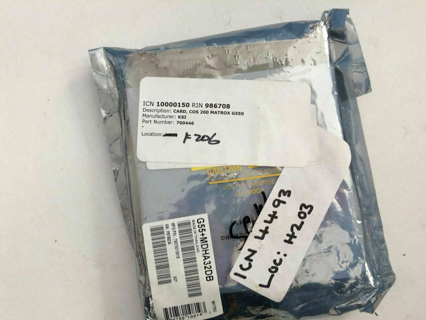 MATROX G550 AGP 32MB Video Card G55+MDHA32DB