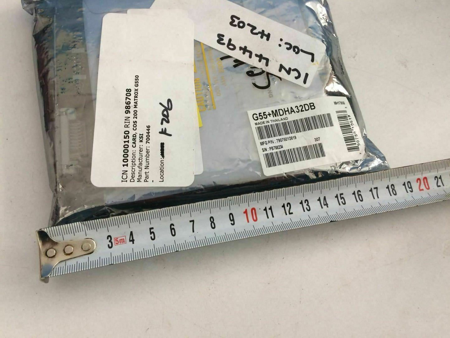 MATROX G550 AGP 32MB Video Card G55+MDHA32DB