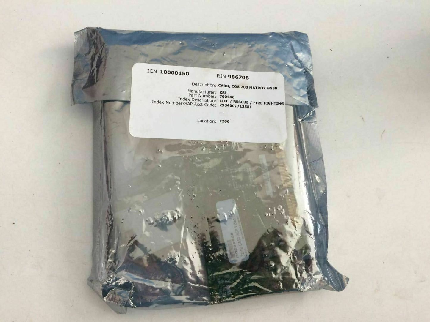 MATROX G550 AGP 32MB Video Card G55+MDHA32DB