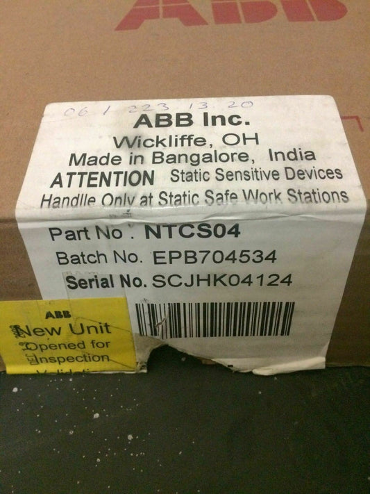 Abb NTCS 04 Infi 90 Control Module Termination Unit  6639562A1