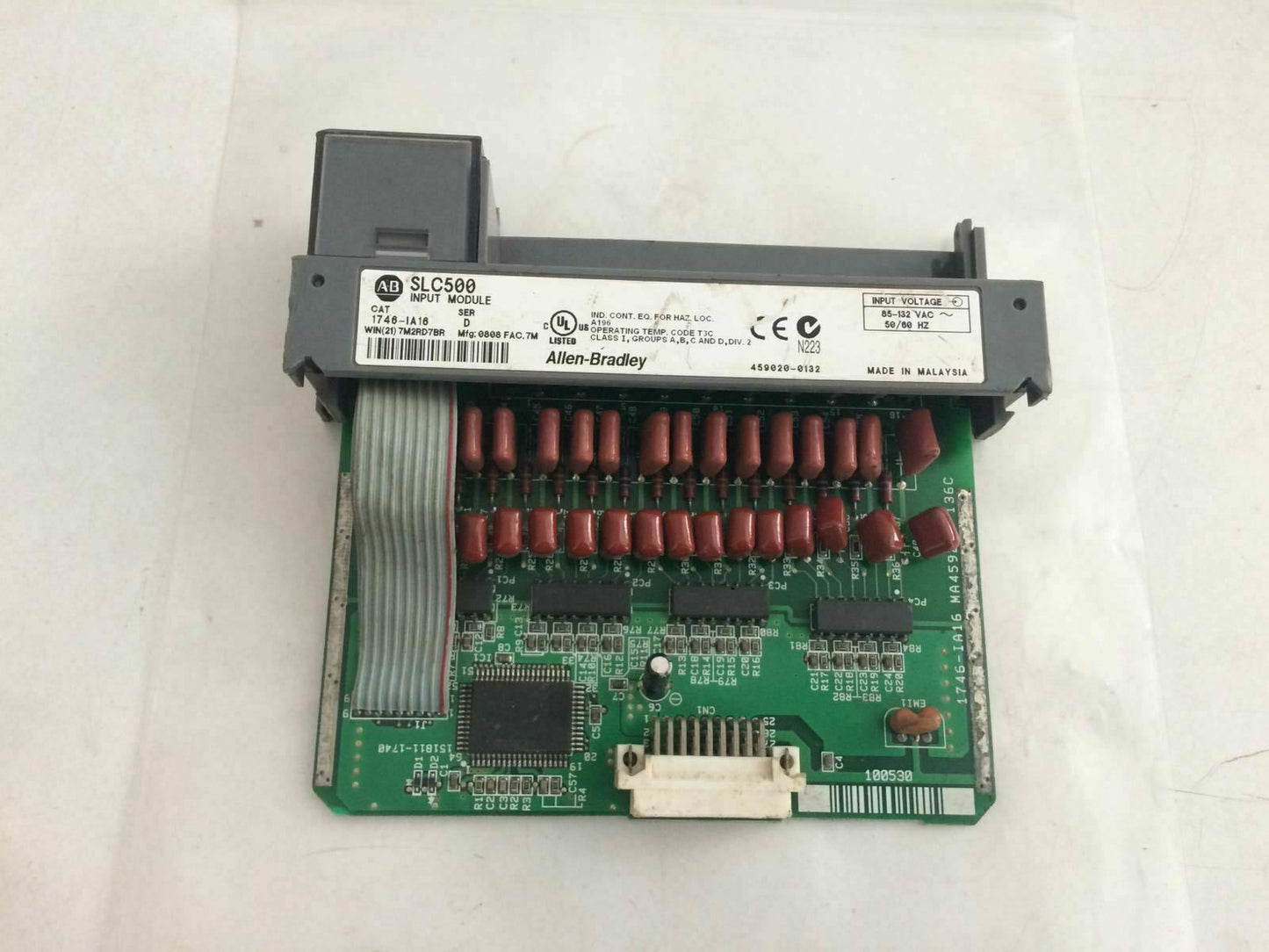 Allen Bradley 1746-IA16 Ser D SLC 500 Input Module 1746-ia16 1746ia16