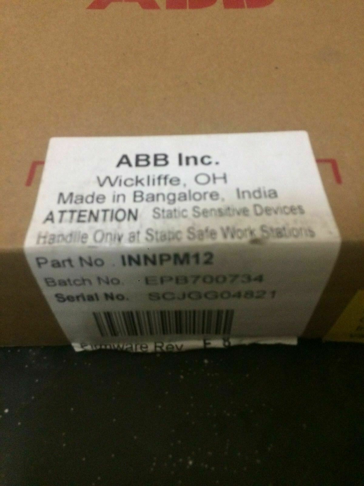 ABB INNPM12 Bailey INFI 90 Network Process Module