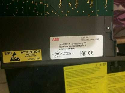 ABB INNPM12 Bailey INFI 90 Network Process Module