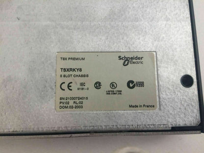 Schneider Electric TSX Premium TSXRKY8 8 Slot Chassis