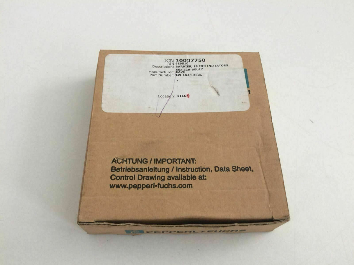 Pepperl Fuchs KFD2-SR2-Ex2.W
