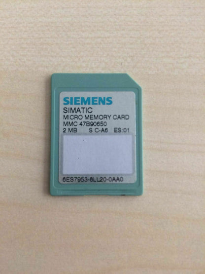 SIEMENS 6ES7 953-8LL20-0AA0 memory card