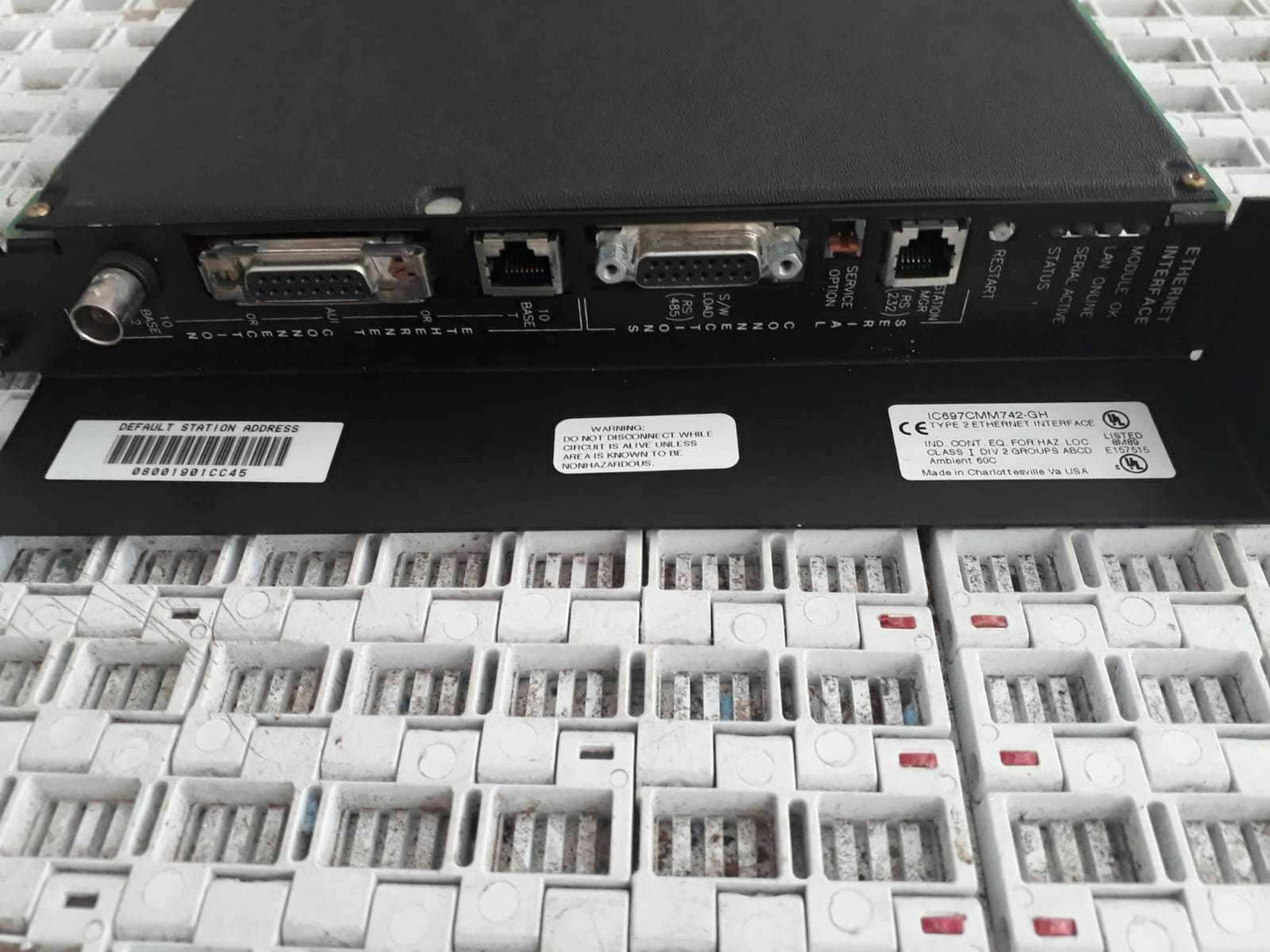 Ge FANUC 90-70 IC697CMM742-GH Ic697cmm742-gh Type 2 Ethernet Interface Card