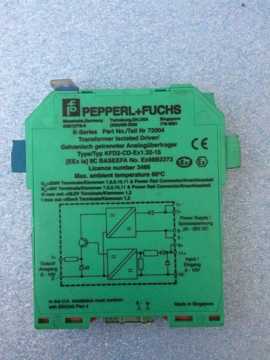 PEPPERL & FUCHS KFD2-CD-EX1.32-15