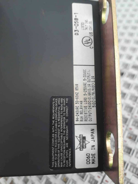 Koyo Direct Logic 305 D3-05B-1 5-Slot Local or Expansion Base with Power Supply