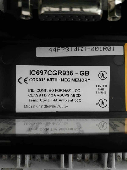 Ge FANUC 90-70 Series ic697cgr935-gb Processor Unit IC697CGR935GB