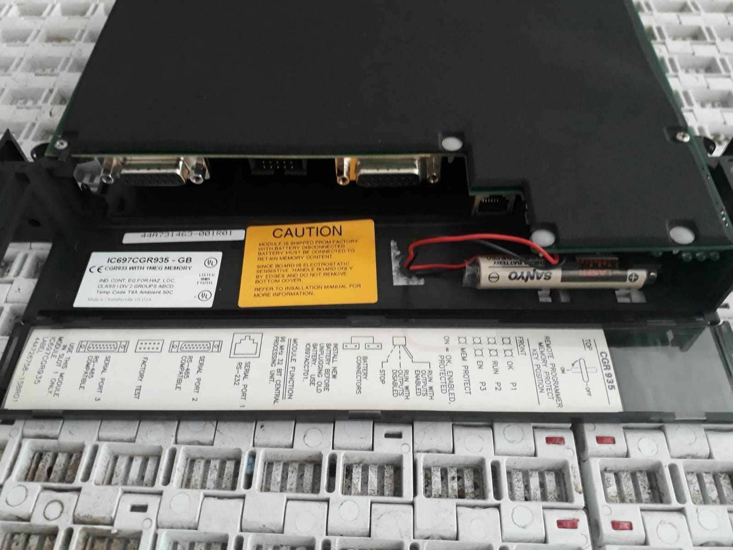 Ge FANUC 90-70 Series ic697cgr935-gb Processor Unit IC697CGR935GB