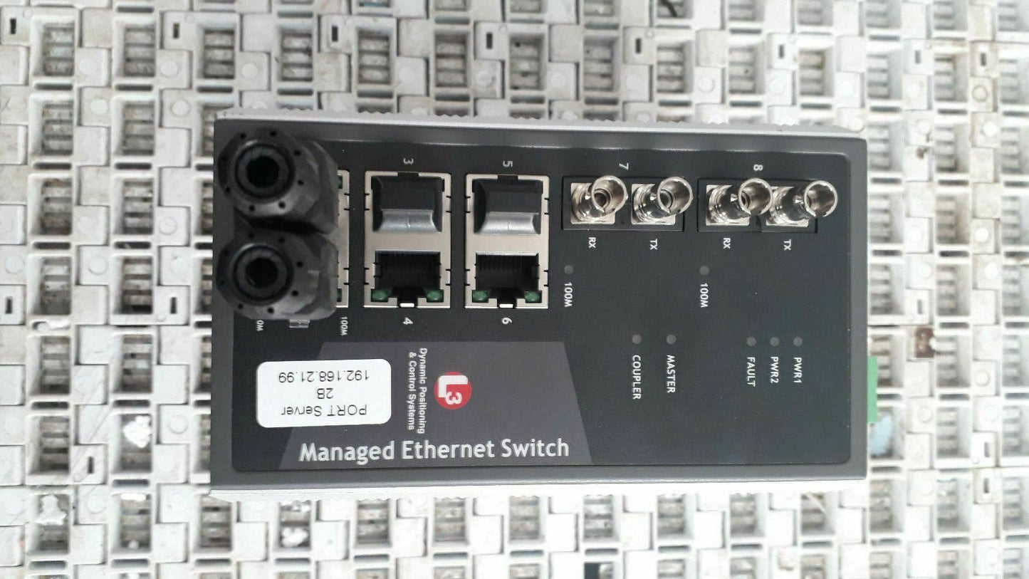 Moxa Industrial 8 Port Managed Switch Eds-508a-mm-st-t EDS-508A-MM-ST-T