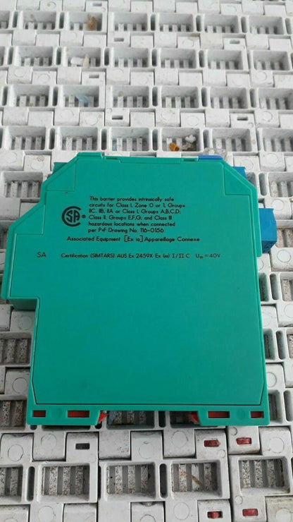 Pepperl Fuchs Kfd0-ro-ex2 KFD0-RO-EX2 Intrinsically Safe Isolator Barrier