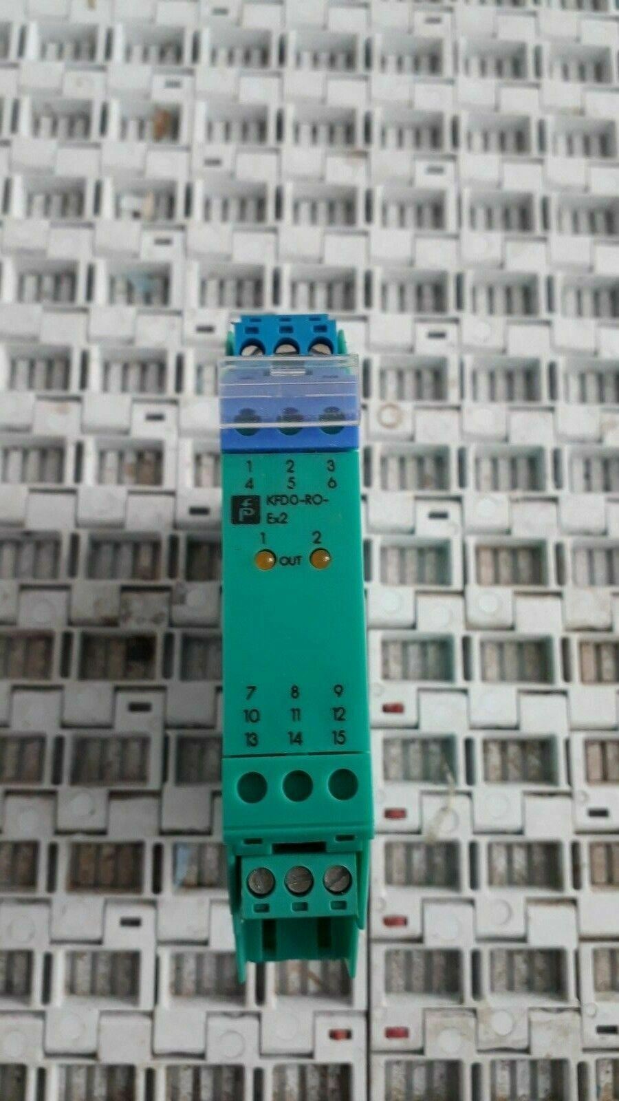 Pepperl Fuchs Kfd0-ro-ex2 KFD0-RO-EX2 Intrinsically Safe Isolator Barrier