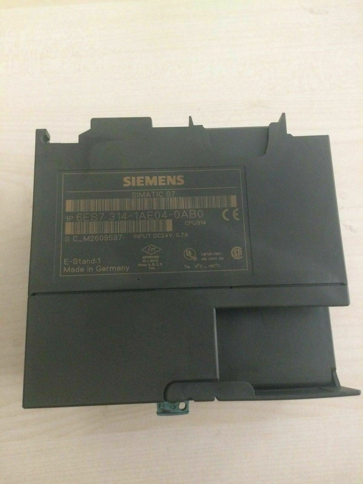 Siemens 6ES7 314-1AE04-0AB0 6es7314-1ae04-0ab0 Simatic CPU 314 S7-300 PLC