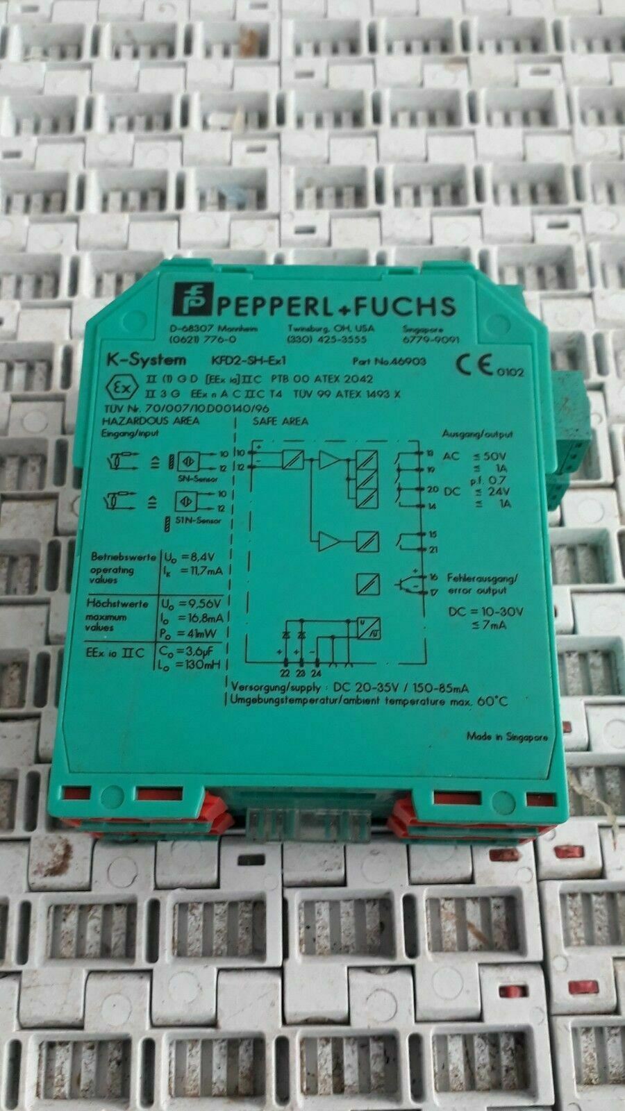 KFD2-SH-Ex1 Pepperl Fuchs Isolated Switch Amplifier