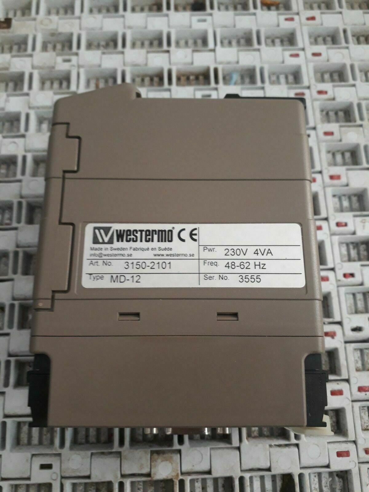 Westermo Md-12 Communication Interface Line Haul Modem Free Express Shipping