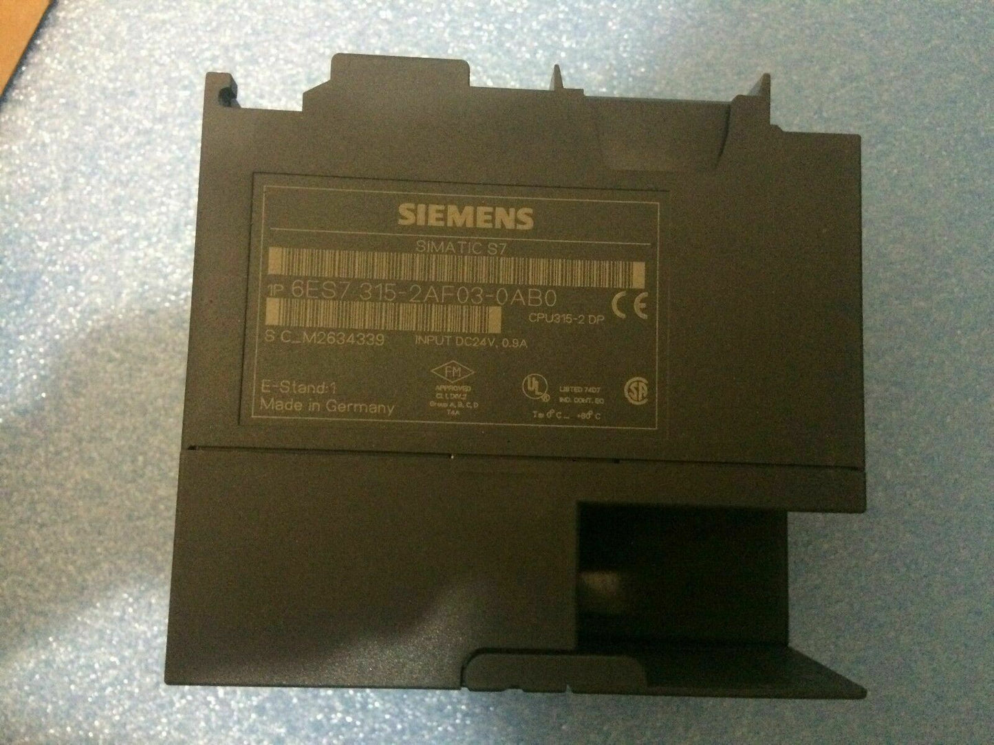 Siemens 1P 6ES7 315-2AF03-0AB0  Cpu315-2dp PLC Simatic CPU 315