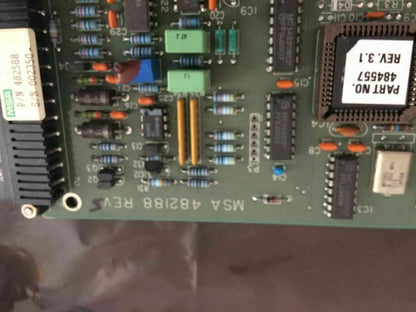 MSA 482188 Rev. 5 2-channel Control Card for Series 5000 Monitoring System