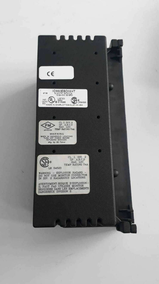 GE FANUC GENIUS I/O BLOCK IC660TBD024K / IC660EBD024T