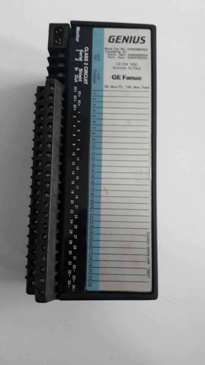 GE FANUC GENIUS I/O BLOCK IC660TBD024K / IC660EBD024T