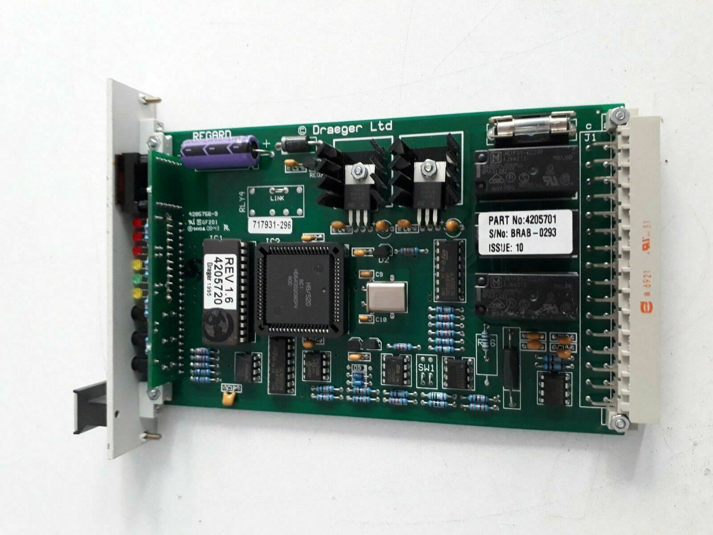 Drager Regard 4205756-9 4-20 Ma Card