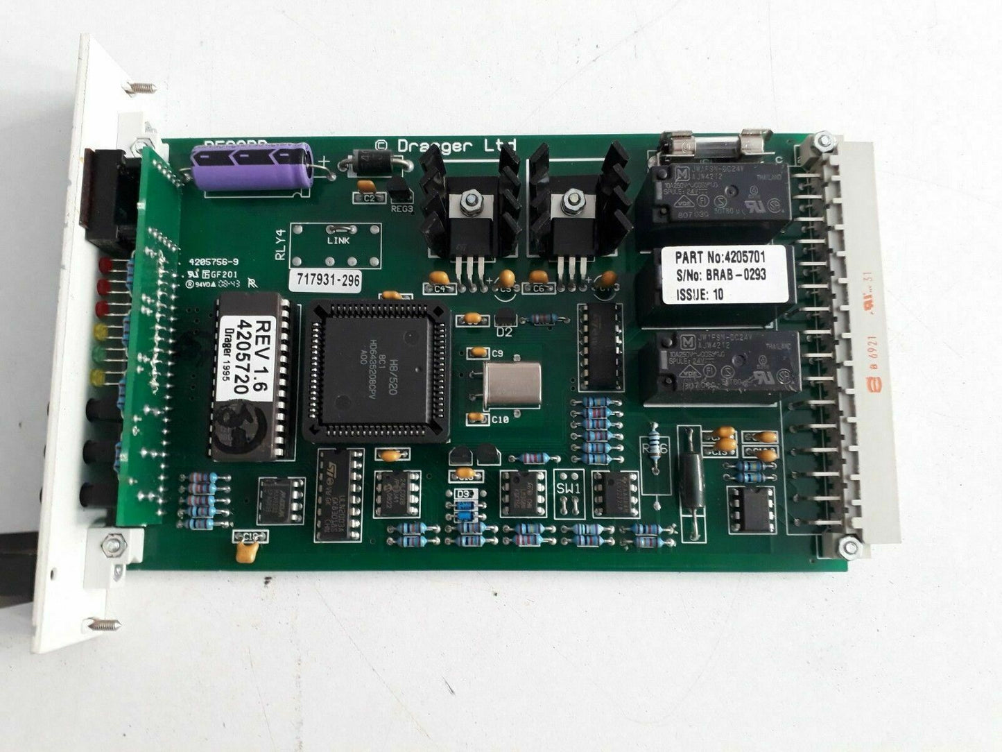 Drager Regard 4205756-9 4-20 Ma Card