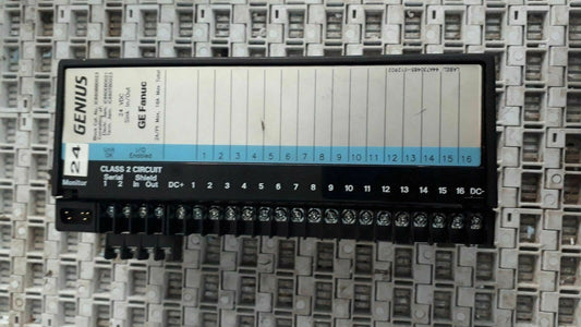 GE FANUC GENIUS BLOCK IC660EBD021T W/ TERMINAL IC660TBD023K IC660BBD023 24VDC