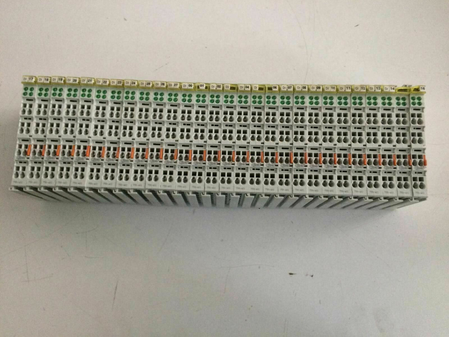 Lot of 5 pieces WAGO 24VDC 4-CHANNEL DIGITAL INPUT MODULE 750-402