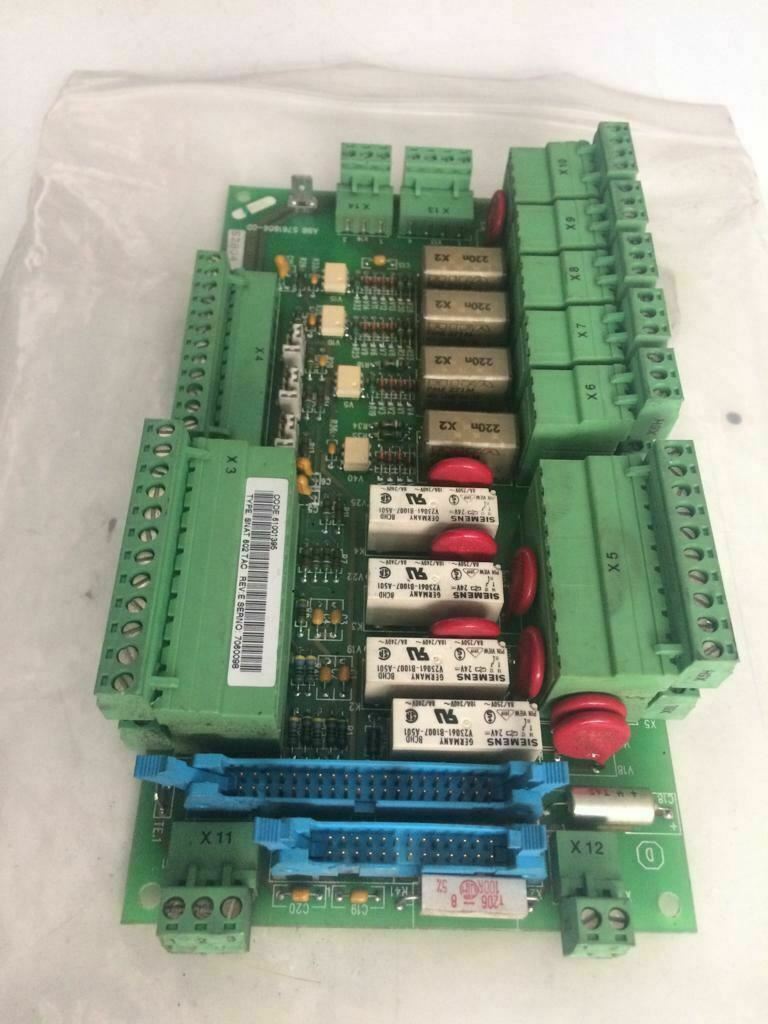ABB 5761806-0D SNAT 602 TAC REV:E BOARD