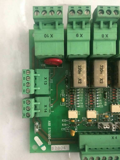 ABB 5761806-0D SNAT 602 TAC REV:E BOARD