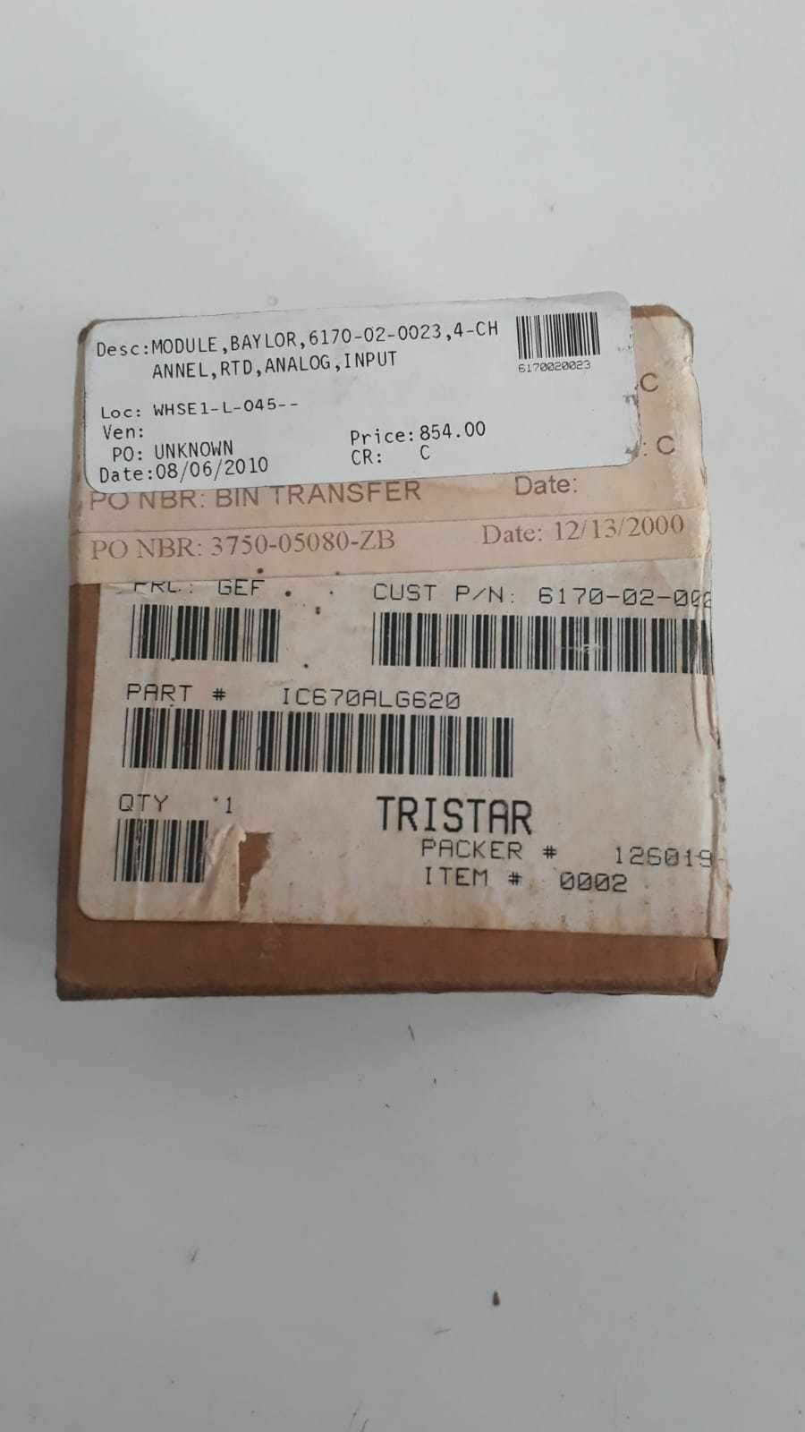 GE FANUC IC670ALG620