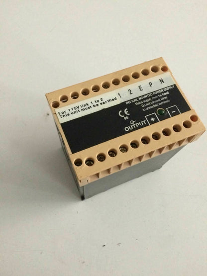 CONVEL MODEL 42024J DIN RAIL MOUNTED POWER SUPPLY