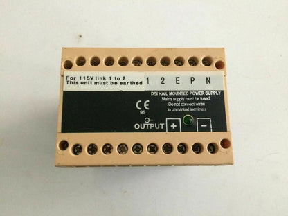 CONVEL MODEL 42024J DIN RAIL MOUNTED POWER SUPPLY