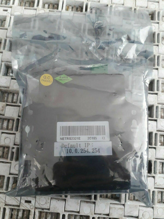 StarTech NETRS2321E 1 Port RS232 Serial to IP Ethernet Converter / Device Server