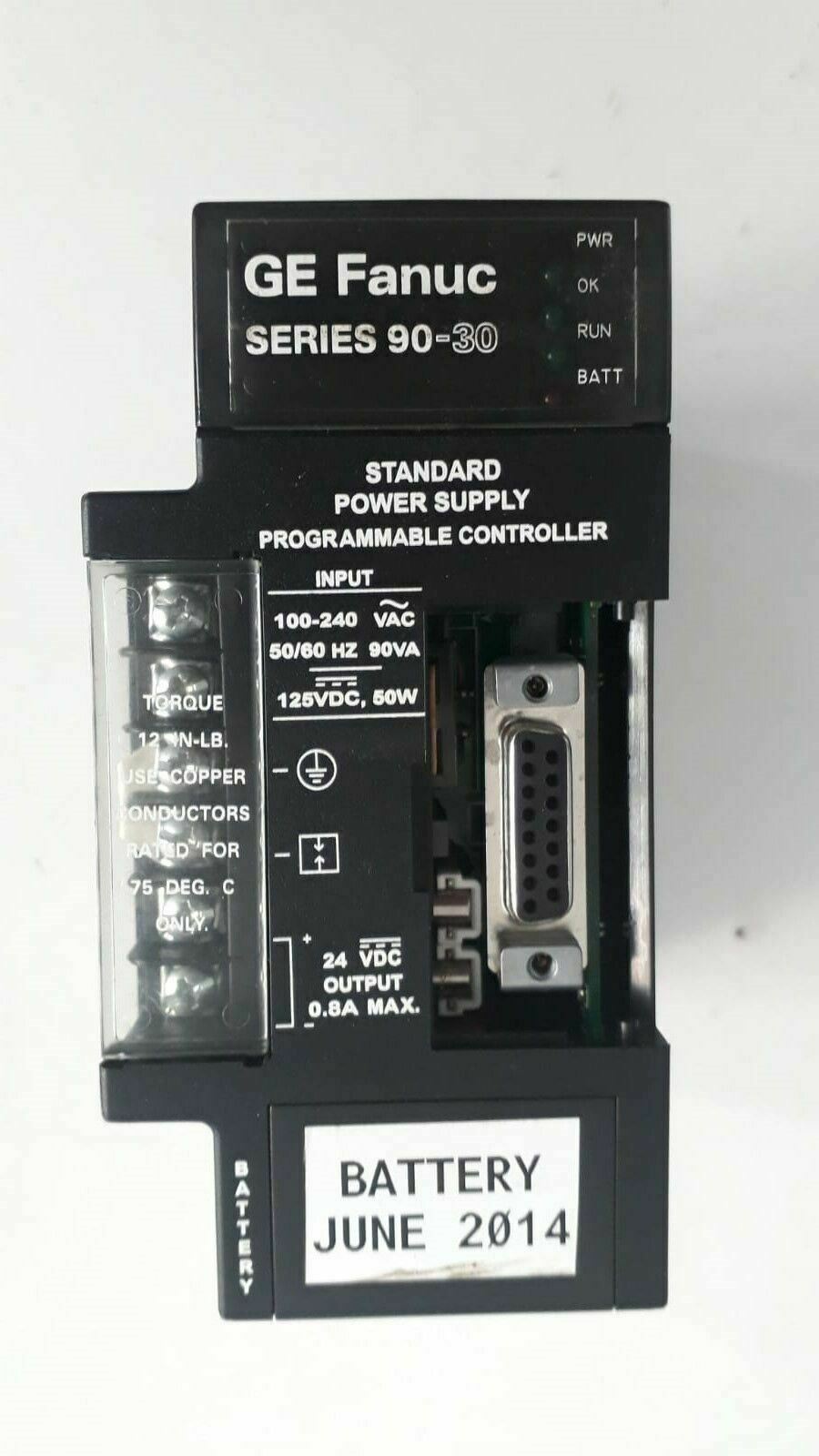 GE Fanuc IC693PWR321Z Power Supply