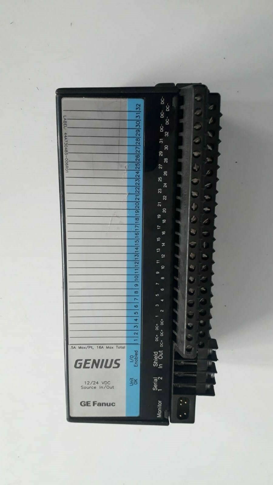 GE FANUC GENIUS IC660BBD024 12/24VDC SOURCE I/O BLOCK IC660TBD024B