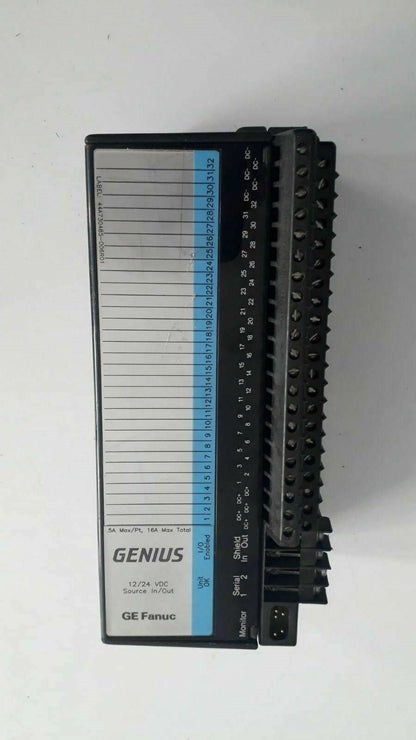 GE FANUC GENIUS IC660BBD024 12/24VDC SOURCE I/O BLOCK IC660TBD024B