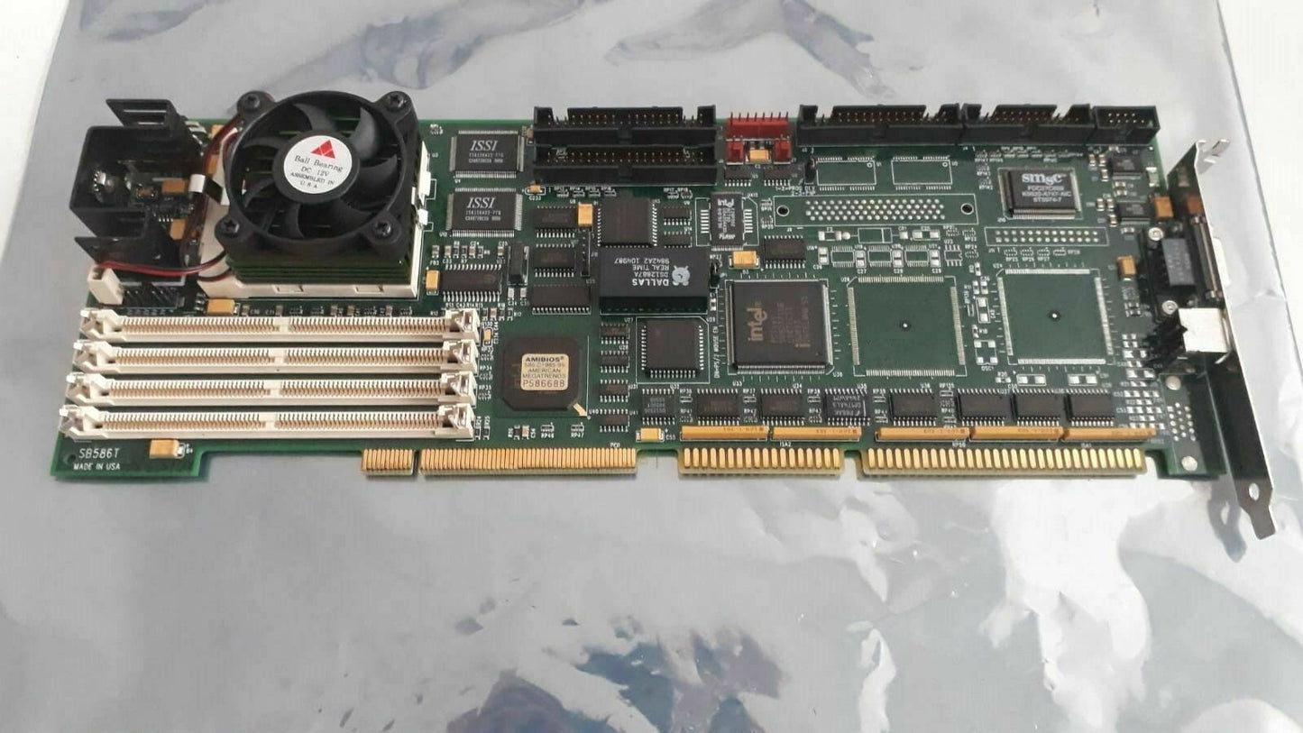 INDUSTRIAL COMPUTER SOURCE (ICS ADVENT)  SB586T  SB586T-2517-M CPU CONTROLLER