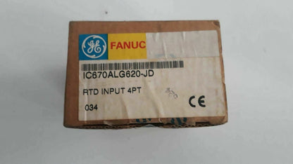 Ge FANUC Ic670alg620-jd Analog in RTD 4 Point Module Q114