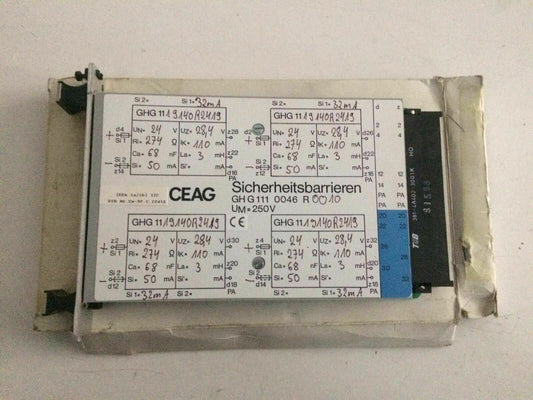 CEAG  COOPER GHG-111-0046-R-0010 / GHG1110046R0010