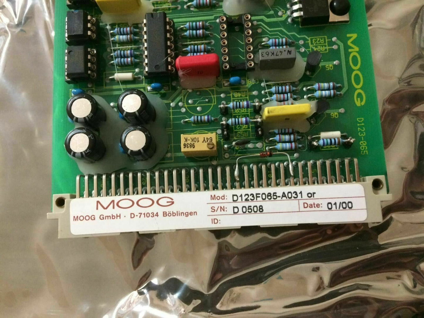 MOOG  MOD D123F065-A031 Gmbh D-71034