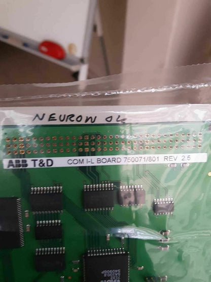 ABB T&D COM I-L BOARD 750071/801 REV 2.5