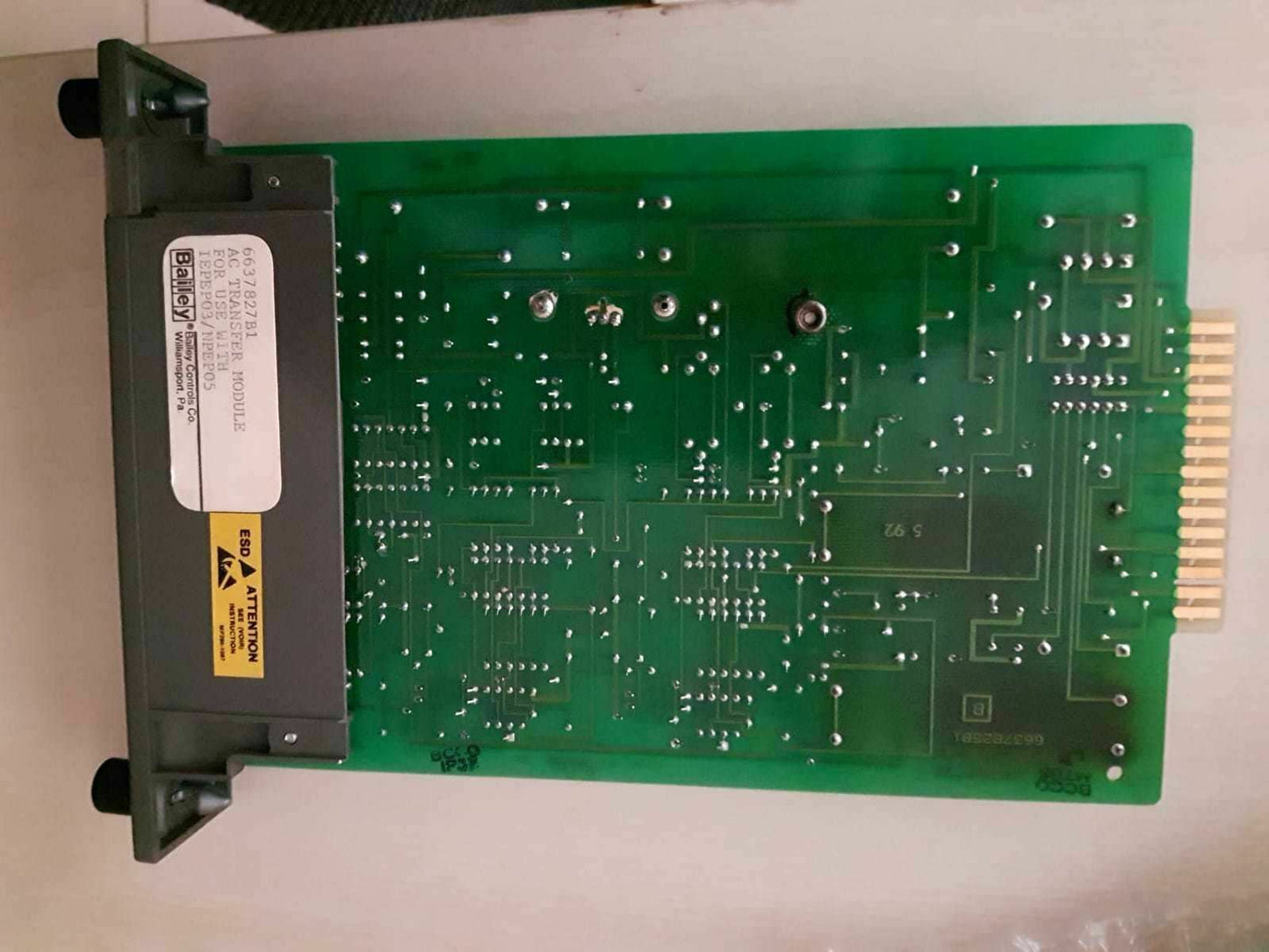 Bailey 6637827B1 Infi-90 AC Transfer Module