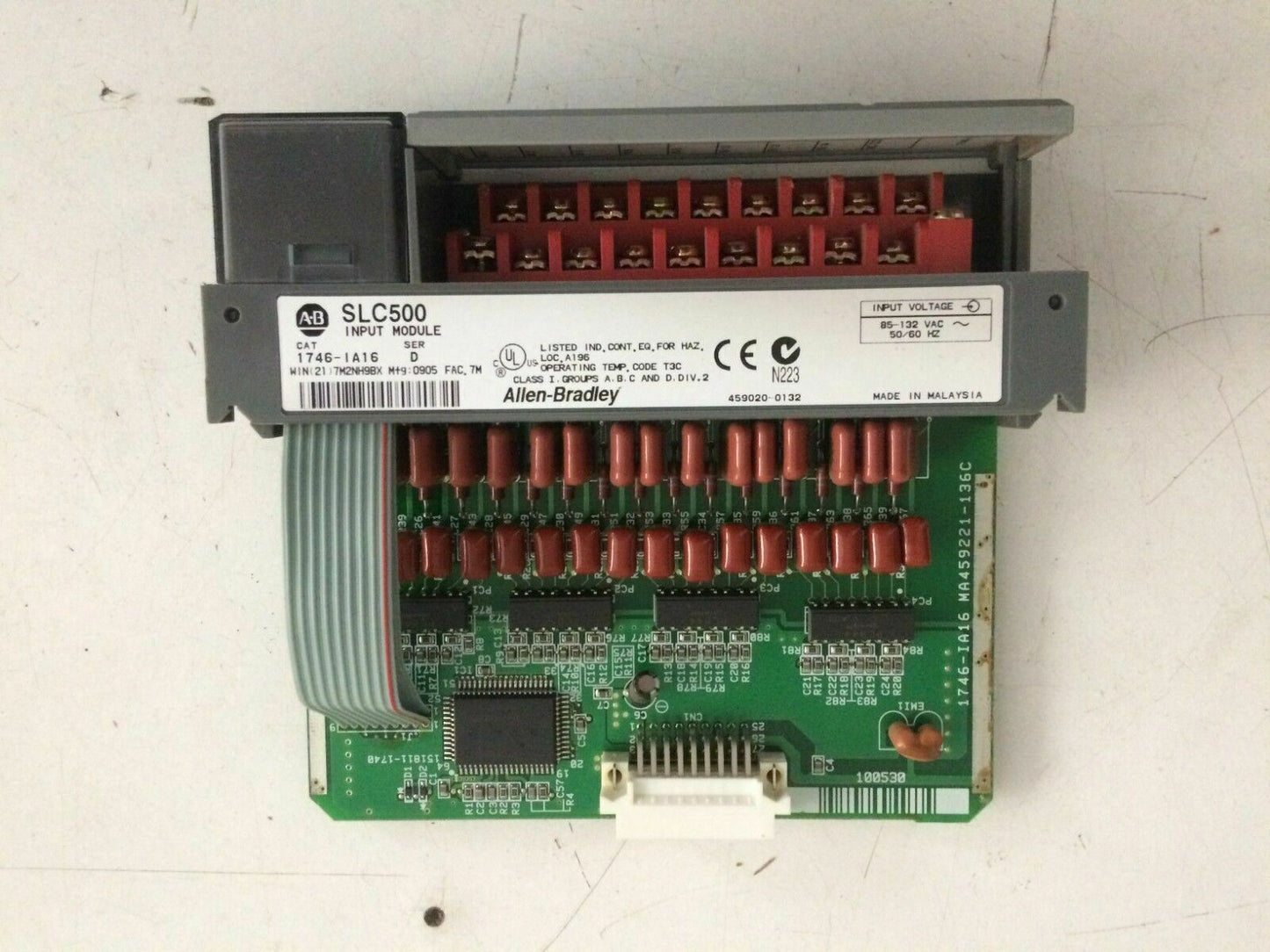 Allen Bradley 1746-IA16 /D Series D SLC 500 Input Module