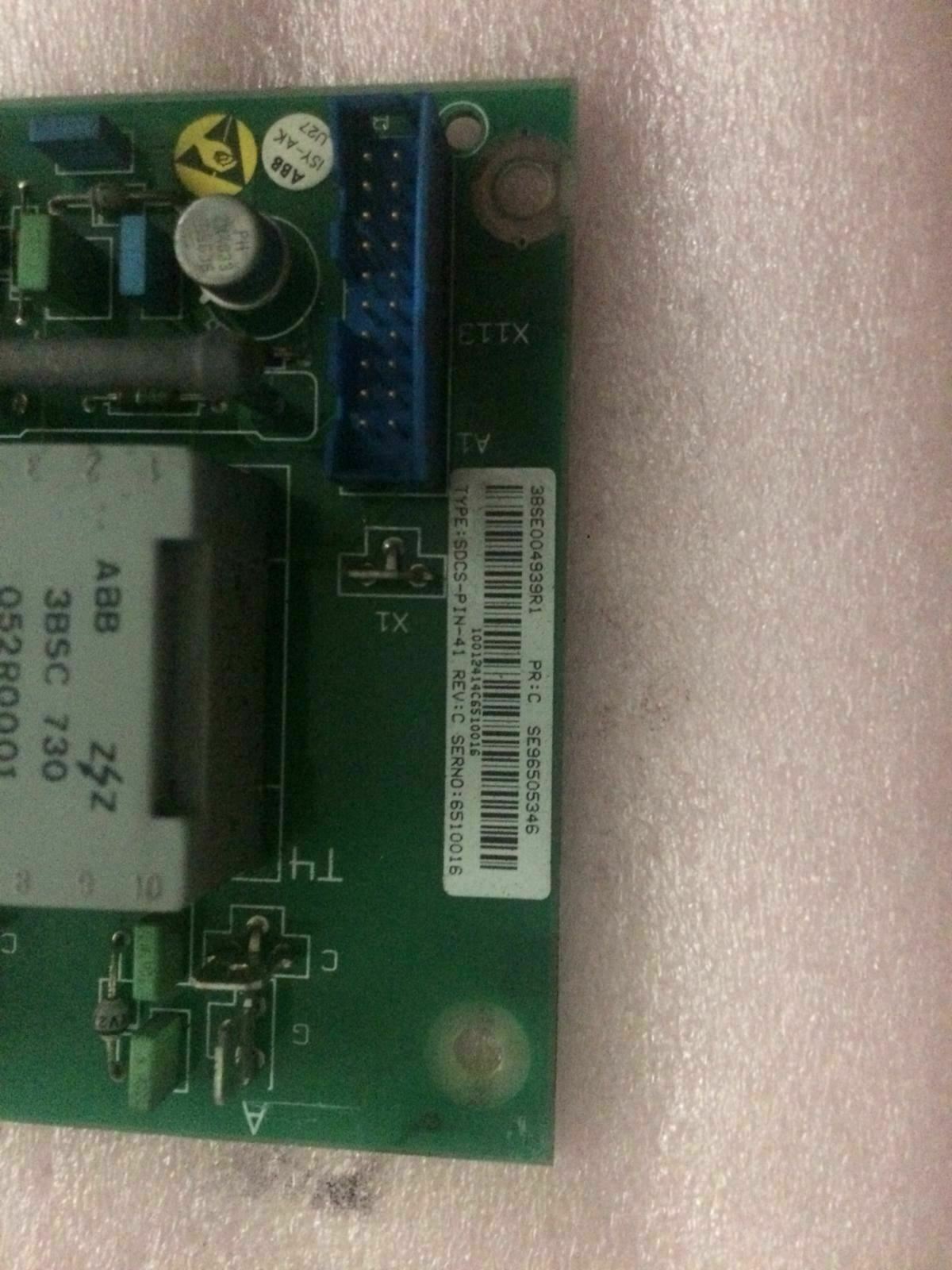 ABB SDCS-PIN-41  3BSE004939R1 Pulse Transformer Module