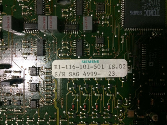 SIEMENS R1-116-101-501 IS.02 SIMOREG DRIVE BOARD Free Express Shipping